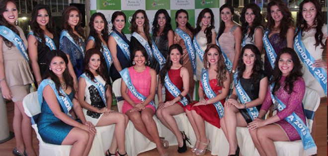 Candidatas a reina de Guayaquil están listas para la gran noche