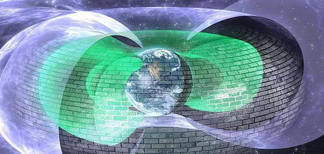 Descubren un escudo invisible a miles de kilómetros de la Tierra