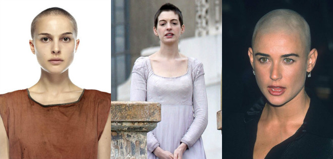 5 estrellas que han tenido que raparse la cabeza por un personaje 5 estrellas que han tenido que raparse la cabeza por un personaje