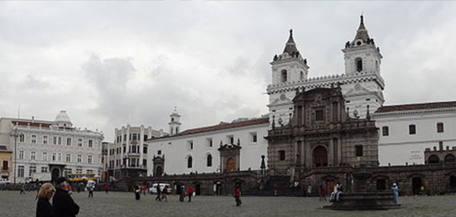 Iglesia de San Francisco de Quito está en la lista de patrimonios en peligro