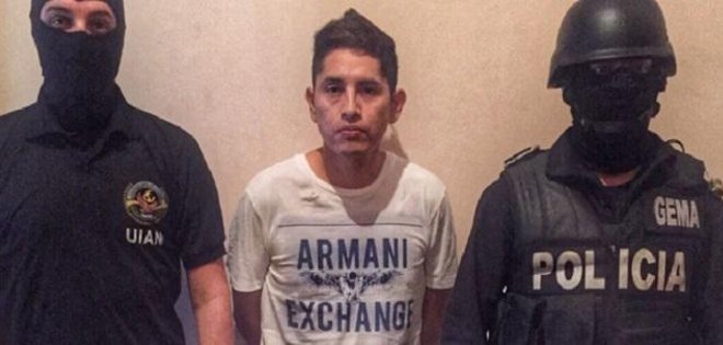 Capturan al narcotraficante peruano Gerald Oropeza en Ecuador