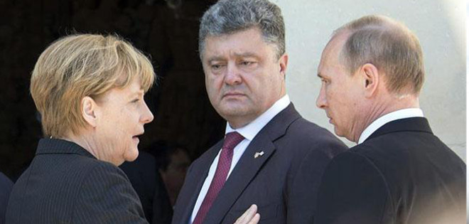 Encuentro de los presidentes de Ucrania y Rusia tras la captura de soldados