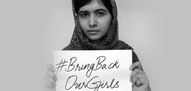 Malala pide acción mundial ante el secuestro de niñas de Nigeria