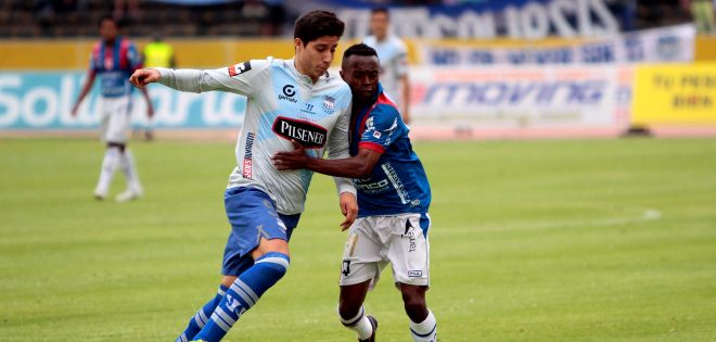 Sobre la hora Emelec salvó el empate en Quito