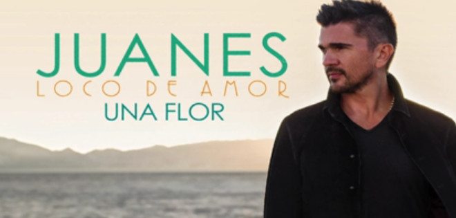 Juanes lanza su nuevo sencillo &quot;Una flor&quot;