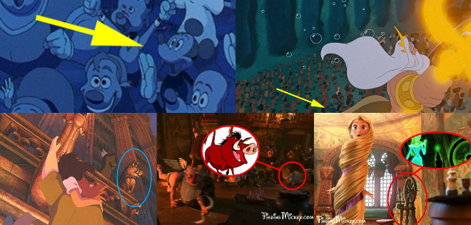 21 cosas escondidas en películas de Disney que te sorprenderán