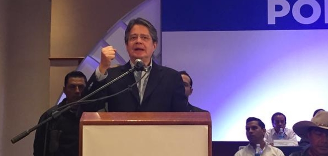 Guillermo Lasso: “Dejaremos la última gota de sangre, pero con dignidad&quot;