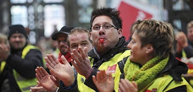 Huelga en Amazon de Alemania, en plena temporada navideña