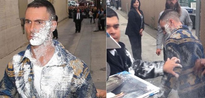 Adam Levine de &#039;Maroon 5&#039; fue agredido por un fanático