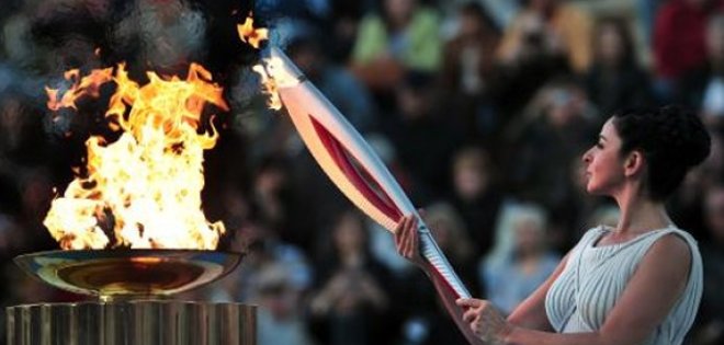 La antorcha olímpica de Sochi alcanzó el Polo Norte