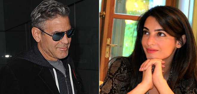 George Clooney en posible relación con la abogada de Julian Assange