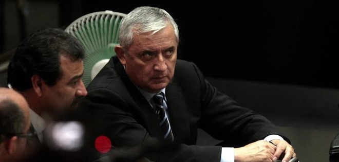 Juez ordena procesar al expresidente de Guatemala Pérez Molina por corrupción