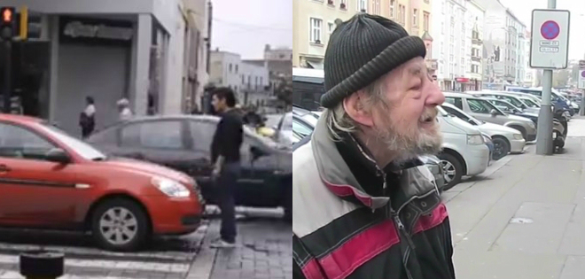 Un anciano honesto y un peatón exigente en #LoMásVisto