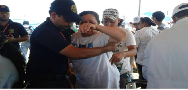 Emergencias y denuncias se registraron tras misa campal en Samanes