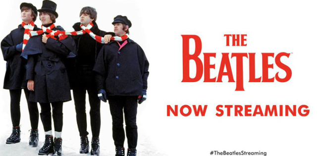 La música de The Beatles, disponible en streaming a nivel mundial esta noche