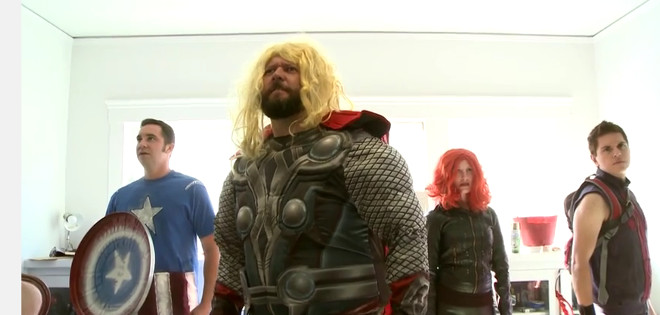 El tráiler de &quot;Los vengadores&quot; de bajo presupuesto