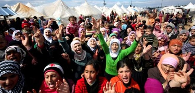 El número de refugiados sirios en el exterior supera el millón y medio