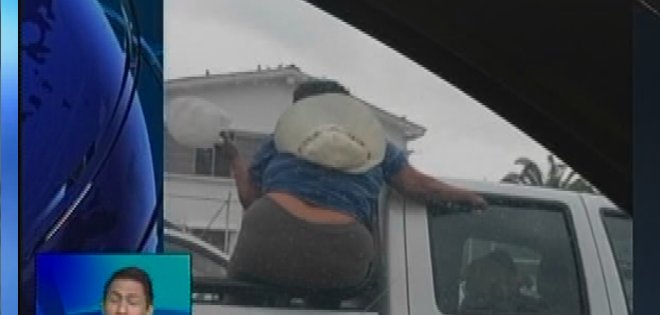 Video capta presunto abuso de autoridad de Policía Metropolitana de Guayaquil