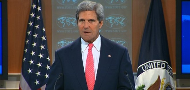 Kerry dice que si Asad entregara todas sus armas químicas evitaría un ataque