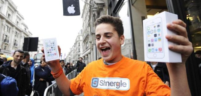 Apple afirma que vendió 9 millones de iPhone 5 en su primer fin de semana