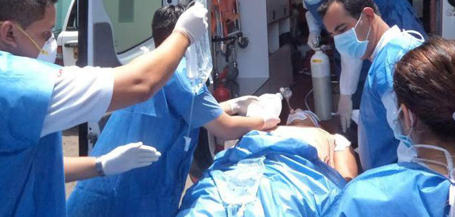 Manta: Heridos por fuga de amoniaco siguen en cuidados intensivos