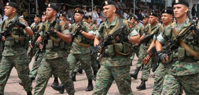 FF.AA. no cambiarán de armamento para operaciones de seguridad interna