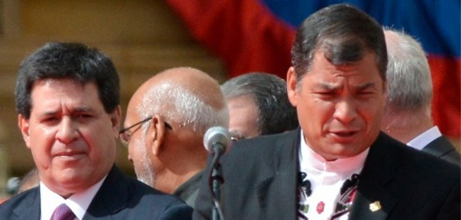 "Primera e histórica" visita del presidente de Paraguay a Ecuador