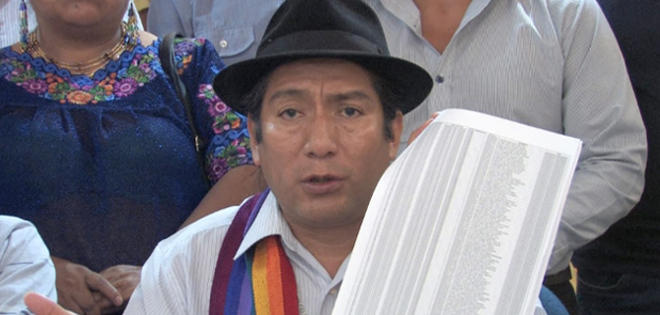 Salvador Quishpe condiciona su precandidatura presidencial por Pachakutik
