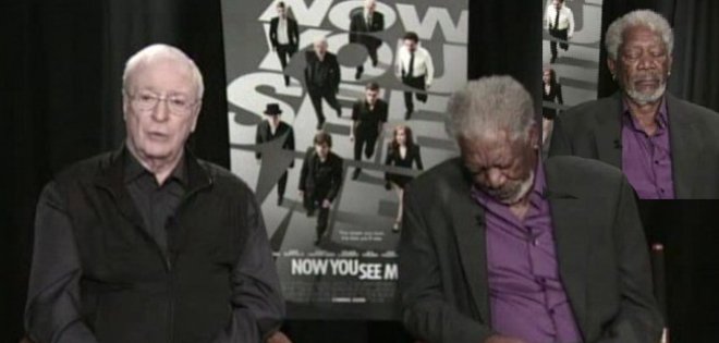 Morgan Freeman se quedó dormido durante una entrevista