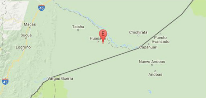 Geofísico registra sismo de magnitud 3,6 en Morona Santiago
