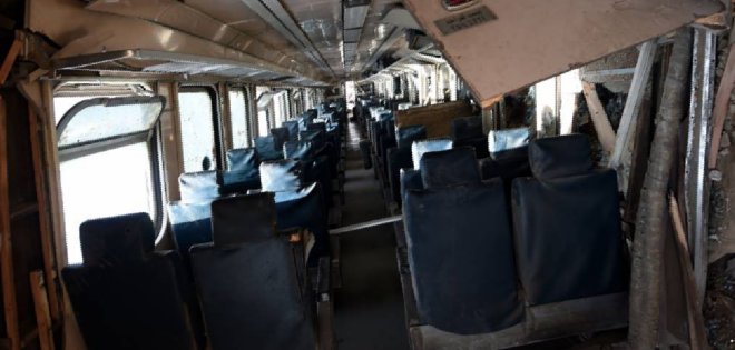 Al menos 14 muertos y 70 heridos en un choque de un tren con un camión en Túnez