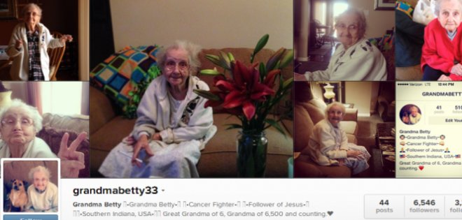 &#039;Abuelita Betty&#039;, la cuenta más adorable de Instagram