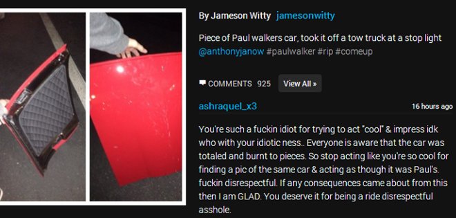 Paul Walker no tendrá reemplazo en Rápidos y Furiosos 7