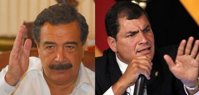 Se reavivan polémicas por dragado y fundaciones entre Nebot y Correa