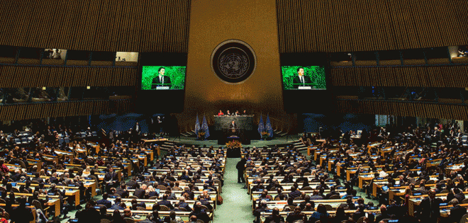 ONU aprueba resolución contra bloqueo a Cuba sin votos en contra