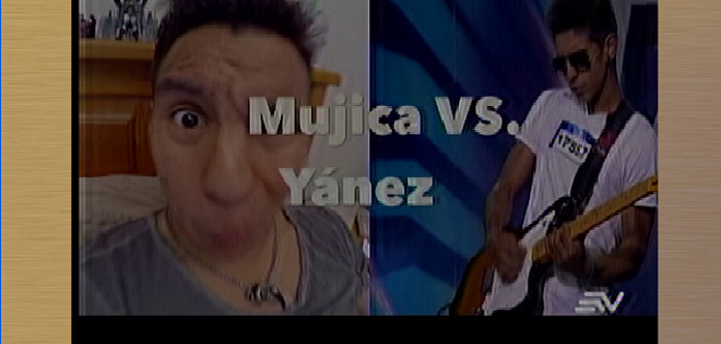 Erick Mujica reta a duelo de guitarra a Fernando Yánez