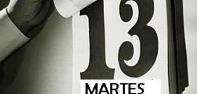 ¿Por qué la mala fama de los martes 13?