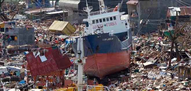 Las catástrofes naturales de 2014, menos destructivas que en años anteriores