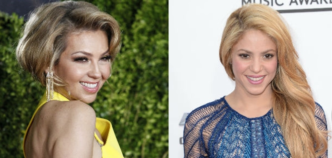 Shakira y Thalía cantarán en contra de Donald Trump