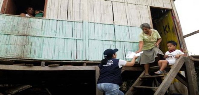 Nueve personas detenidas en operativo por invasiones en Monte Sinaí
