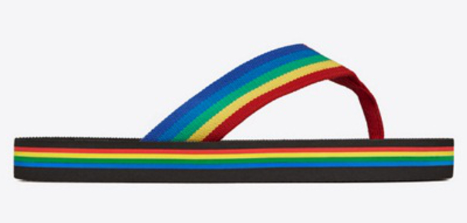 Las zapatillas Bora Bora, ¿una inspiración para Yves Saint Laurent?