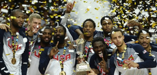 NBA reafirma su liderato con el título de EE.UU. en el Mundial de Básquet