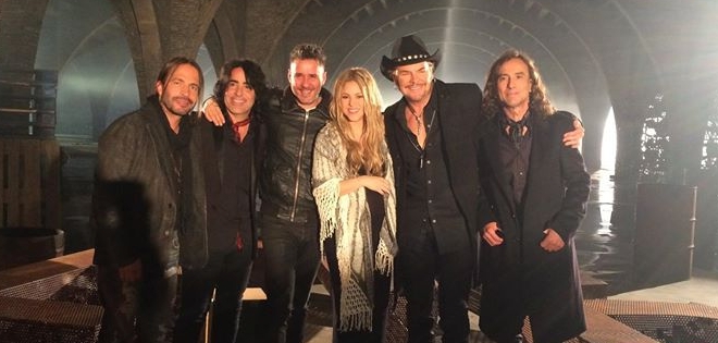 Maná estrena dueto con Shakira con un mensaje de &quot;paz y amor incondicional&quot;