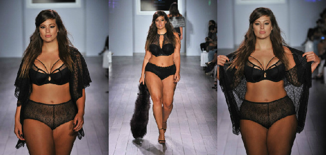 Ashley Graham, la modelo XL que deslumbró en las pasarelas de Nueva York