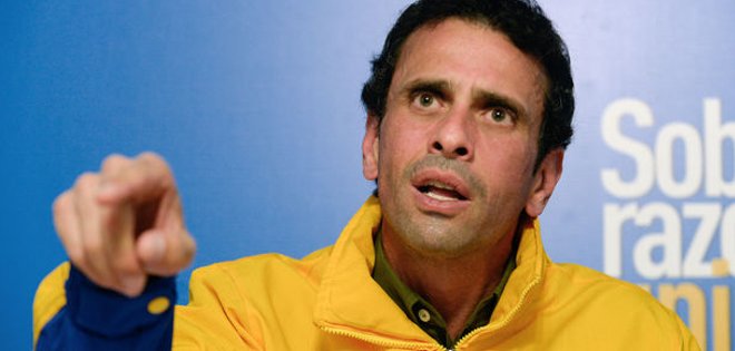 Capriles viaja a EE.UU. a pedir observadores de OEA para comicios venezolanos