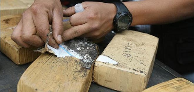 Una tonelada de droga es decomisada en el puerto de Guayaquil