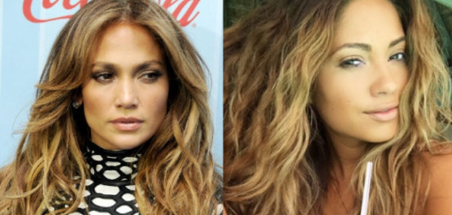 Conozca a la modelo que es la doble de Jennifer López