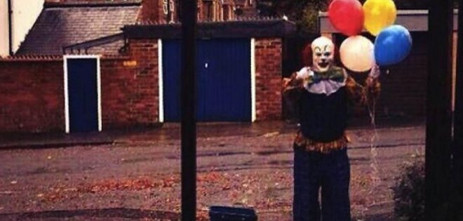 La historia del terrorífico payaso que asusta a un pueblo británico