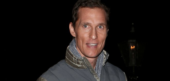 Matthew McConaughey bajó 50 libras por papel de enfermo de VIH