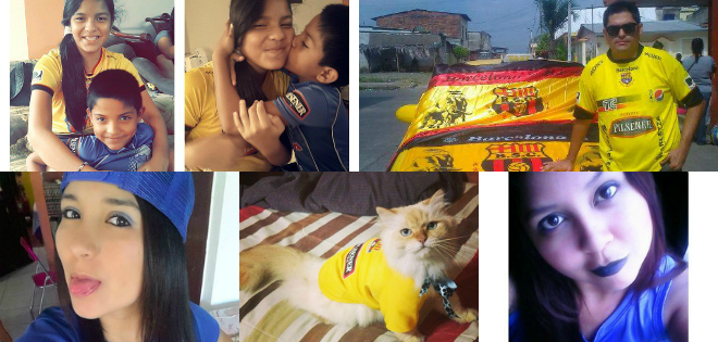 Barcelonistas y Emelecistas visten sus mejores #FachasAstilleras para la gran final